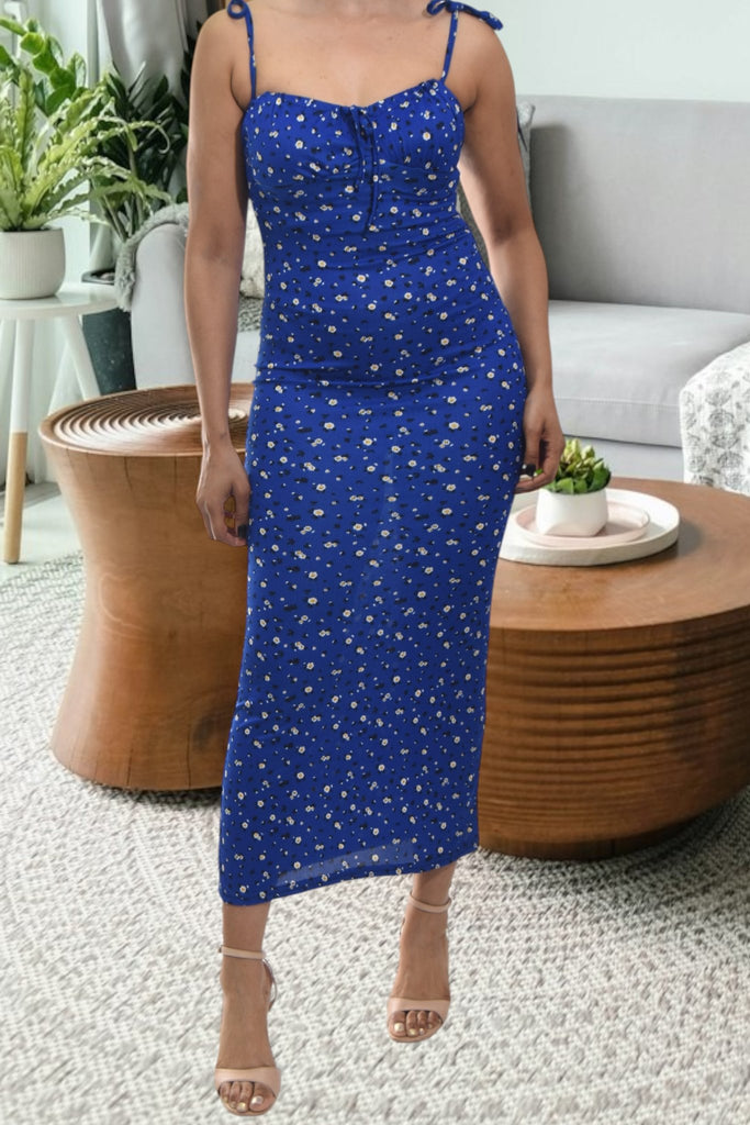Ladies Royal Shoulder Tie Dress - StylePhase SA