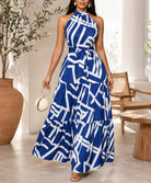 Ladies Royal Tie Back Maxi Dress - StylePhase SA