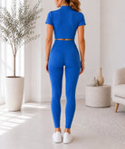 Ladies Royal Zip Up Two-Piece Activewear Set - StylePhase SA