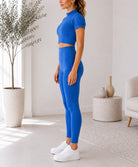 Ladies Royal Zip Up Two-Piece Activewear Set - StylePhase SA