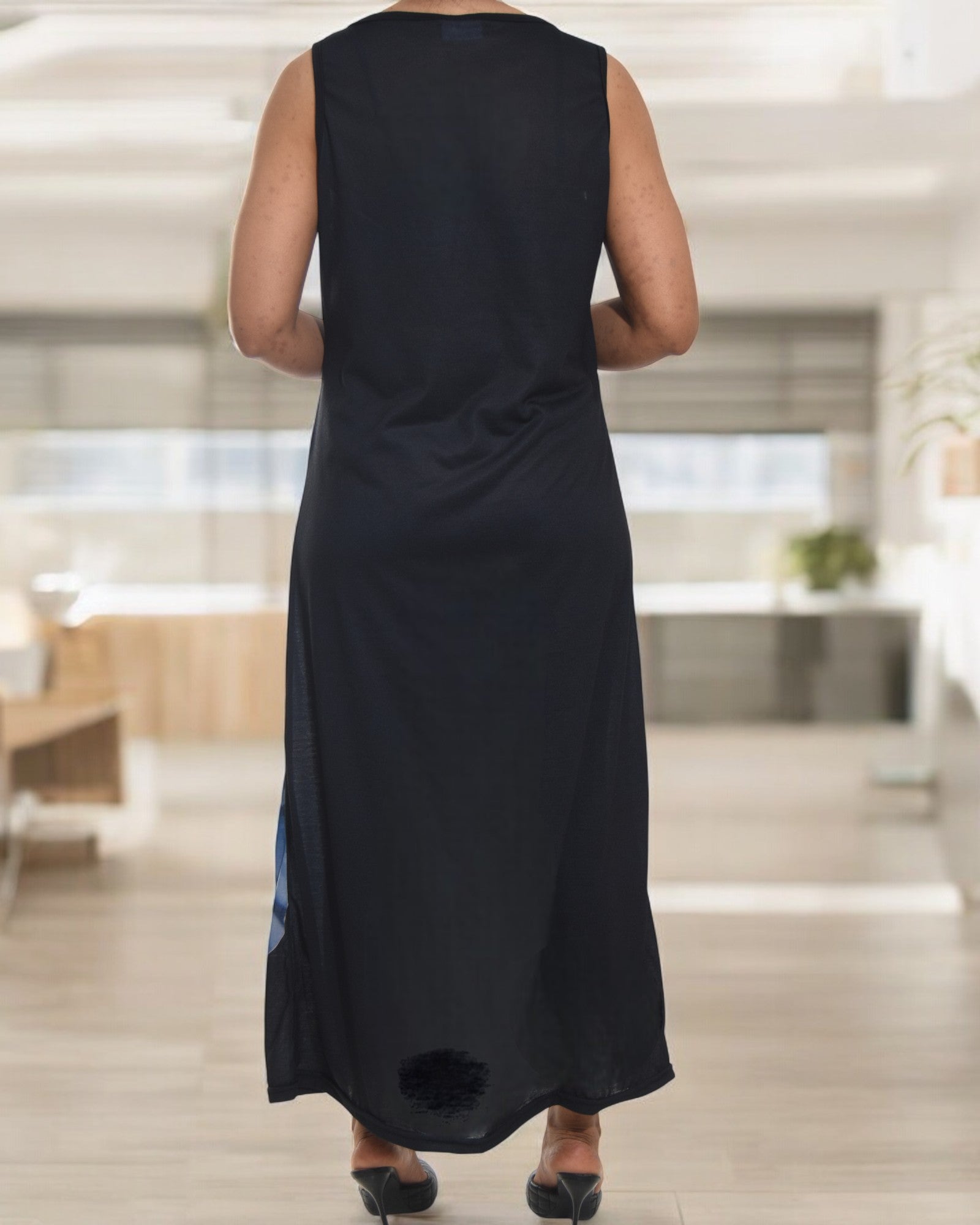 Ladies Rust Flower Bodycon Dress - StylePhase SA