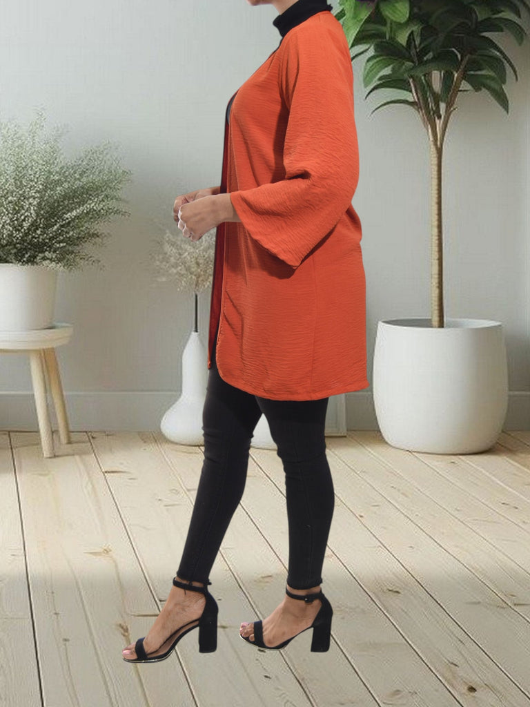 Ladies Rust Kimono - StylePhase SA