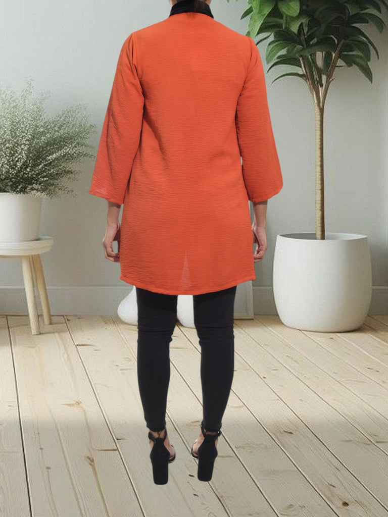 Ladies Rust Kimono - StylePhase SA