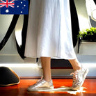 Ladies Ruth Rose Gold Espadrille - StylePhase SA