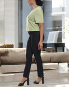 Ladies Sage Crop Tee - StylePhase SA