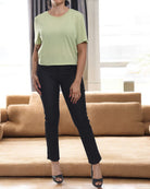 Ladies Sage Crop Tee - StylePhase SA