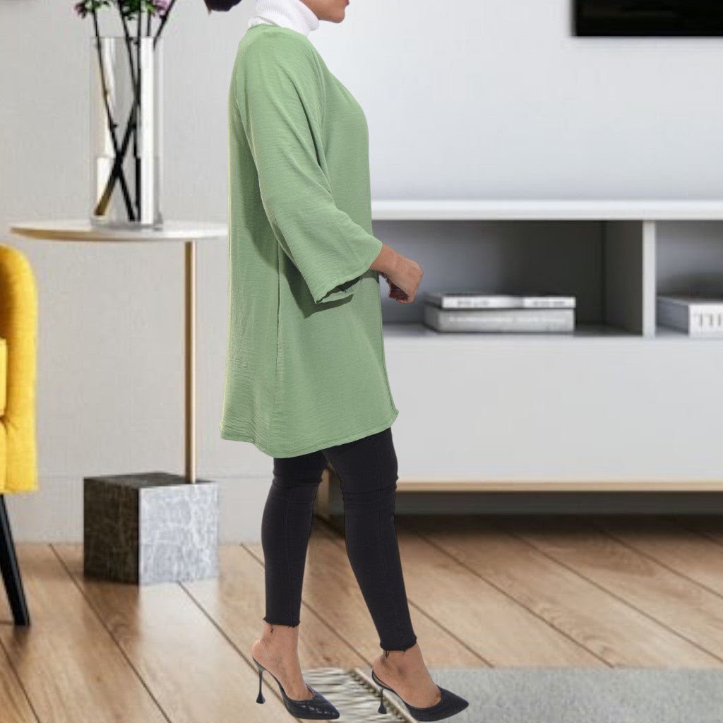 Ladies Sage Green Kimono - StylePhase SA