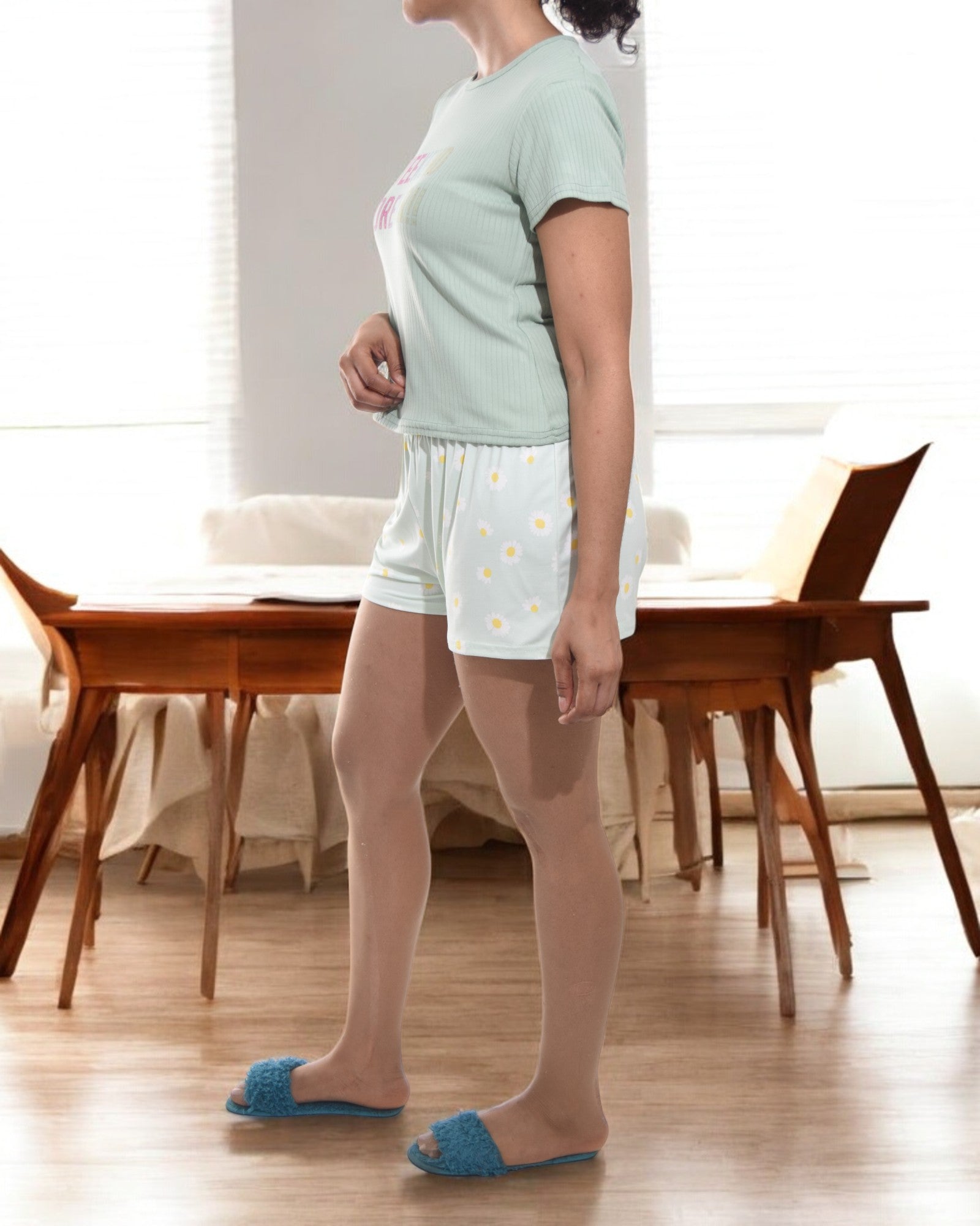 Ladies Sage Pj Set - Weekend Forever - StylePhase SA