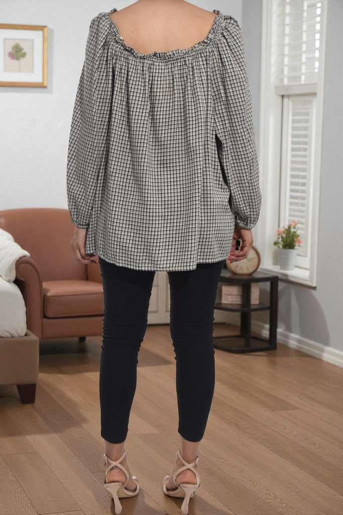 Ladies Scotch Print Top - StylePhase SA