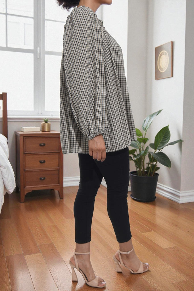 Ladies Scotch Print Top - StylePhase SA