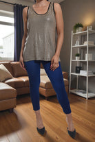 Ladies Sequins Vest - Gold - StylePhase SA