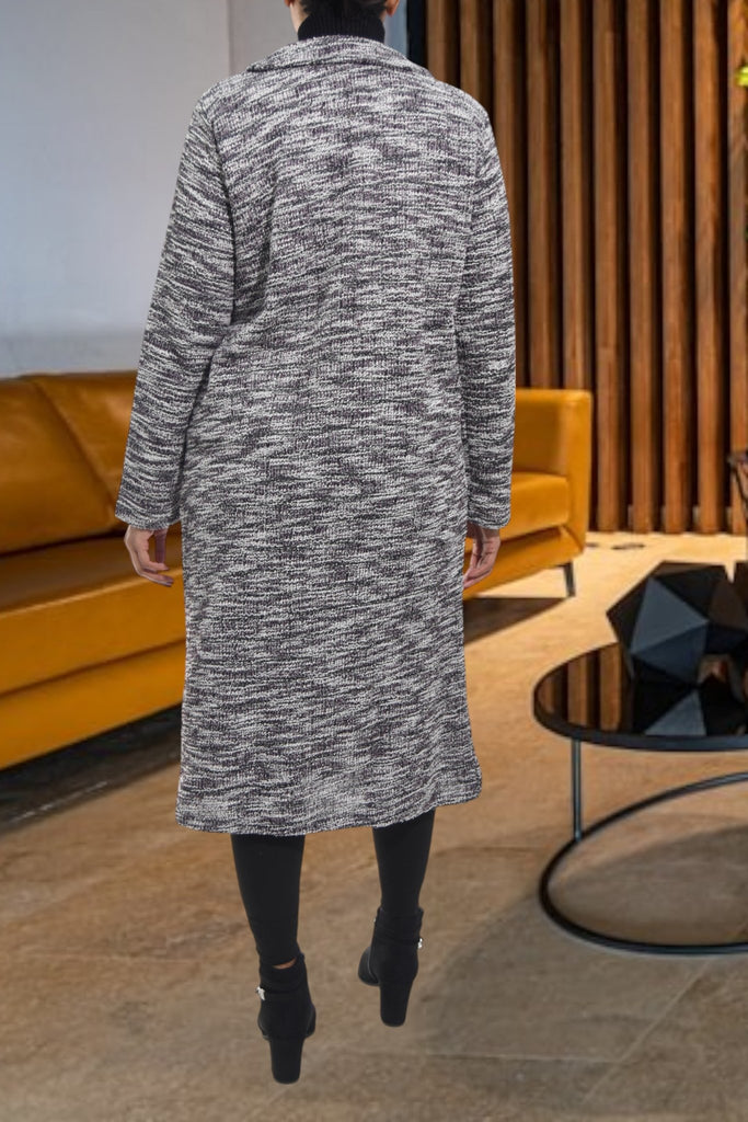 Ladies Shaded Jacquard Coat - StylePhase SA