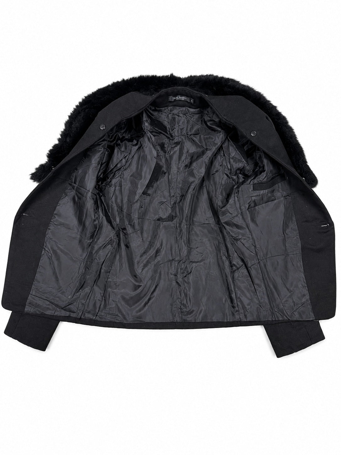 Ladies Single Button Fur Blazer - StylePhase SA