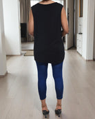 Ladies Sleeveless Black Top - StylePhase SA