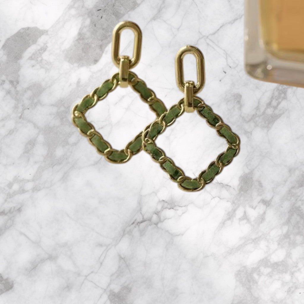 Ladies Square Drop Earring - StylePhase SA
