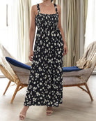 Ladies Strappy Ruche Dress - Mini Daisy - StylePhase SA