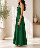 Ladies Strappy Teal Maxi Dress - StylePhase SA