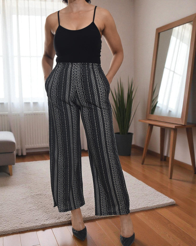 Ladies Stripe Pocket Pants - StylePhase SA