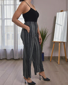 Ladies Stripe Pocket Pants - StylePhase SA