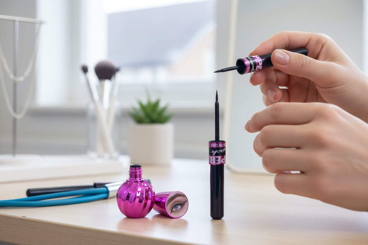Ladies Super Black Matte Eye Liner - StylePhase SA