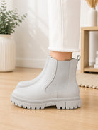 Ladies Taupe Chelsea Boots - StylePhase SA