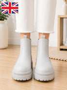 Ladies Taupe Chelsea Boots - StylePhase SA