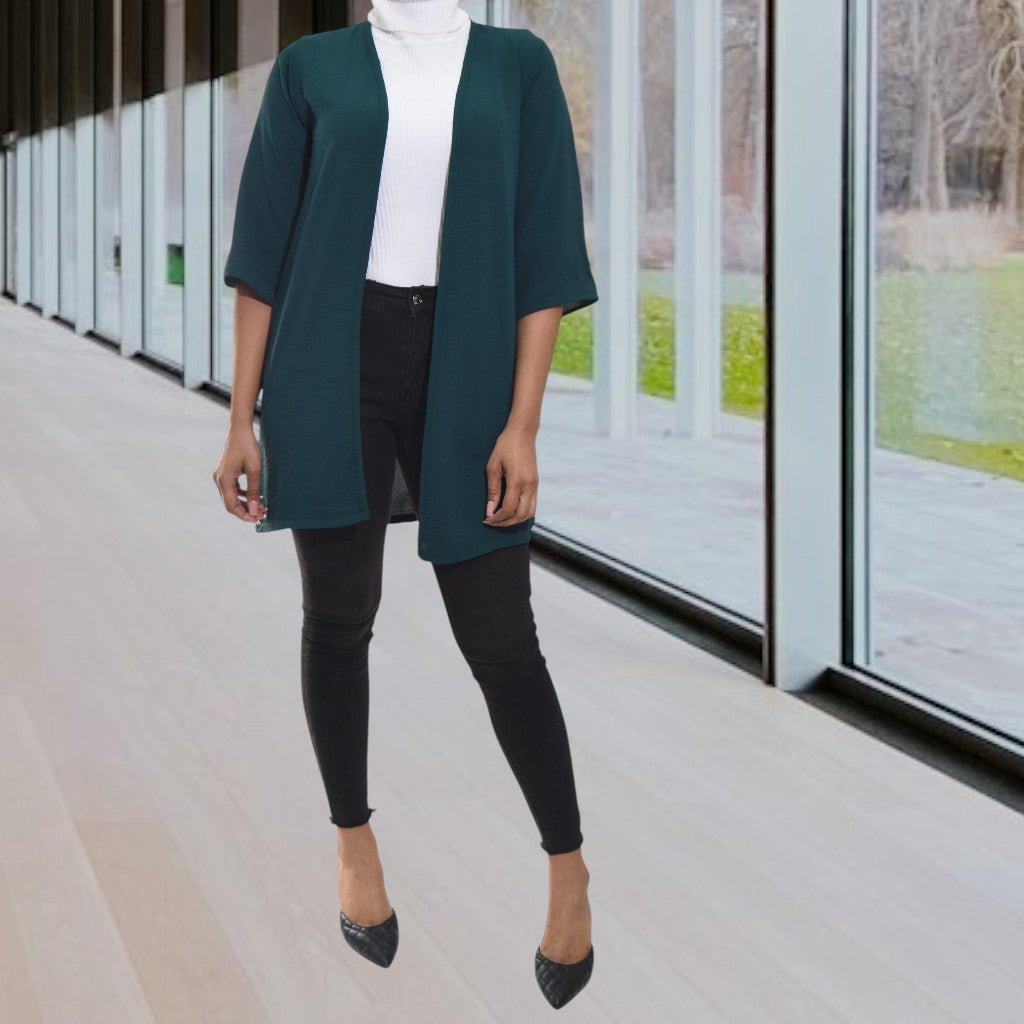 Ladies Teal Kimono - StylePhase SA