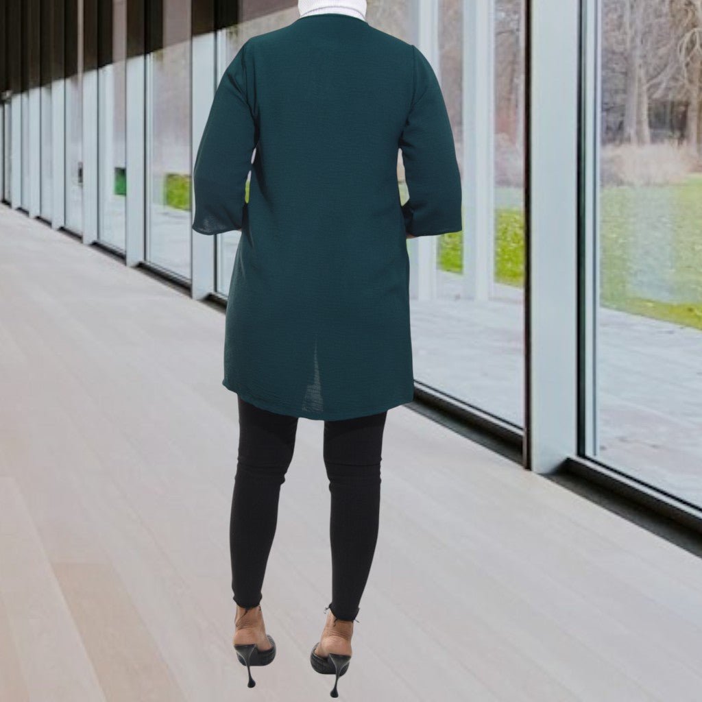 Ladies Teal Kimono - StylePhase SA