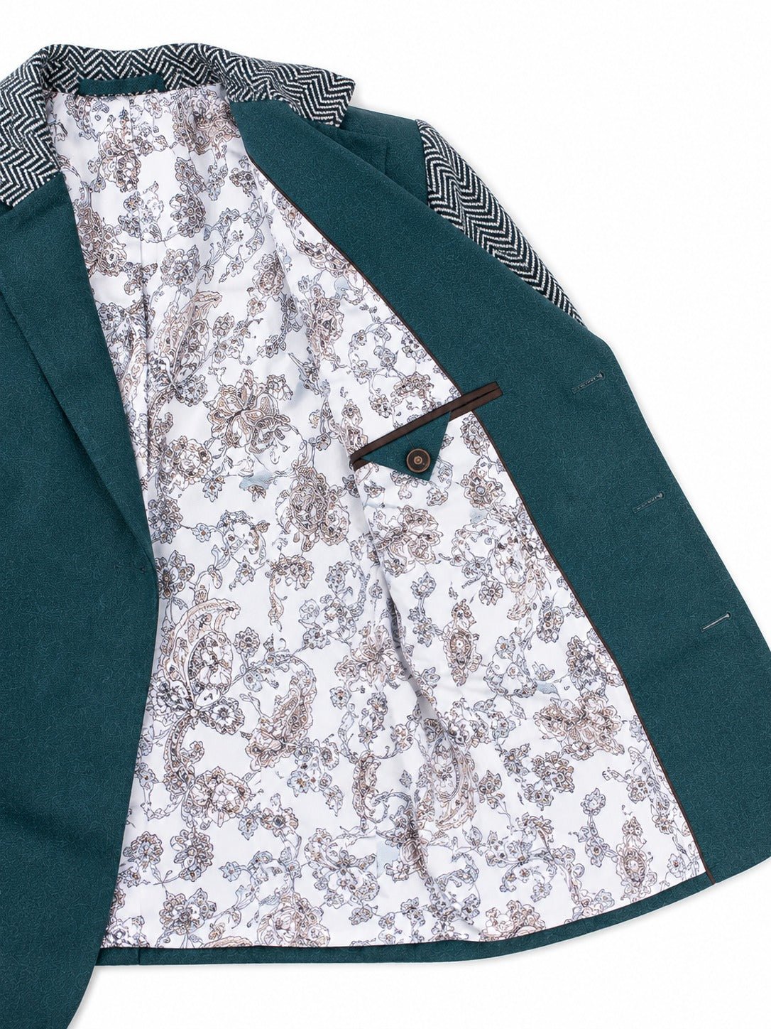 Ladies Teal Lined Blazer - StylePhase SA