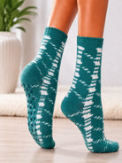 Ladies Thermal Long Slipper Socks - Teal - StylePhase SA
