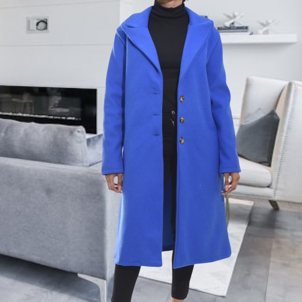 Ladies Three Button Royal Coat - StylePhase SA