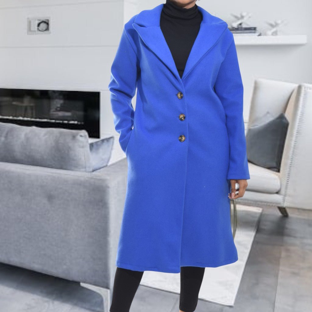Ladies Three Button Royal Coat - StylePhase SA
