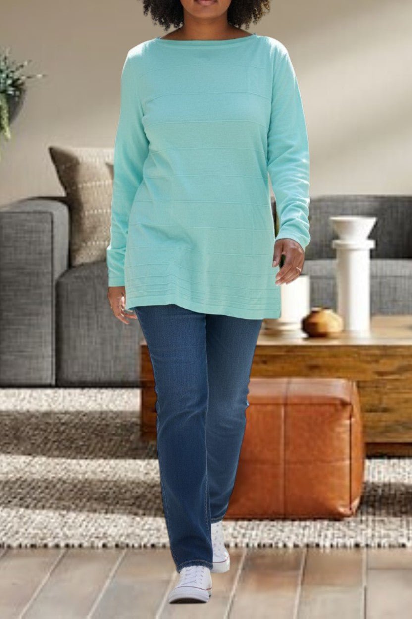 Ladies Turquoise Sweater - StylePhase SA