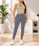 Ladies Two Tone Strappy Activewear New Feeling Set - StylePhase SA