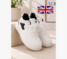Ladies White And Black Sneaker - StylePhase SA