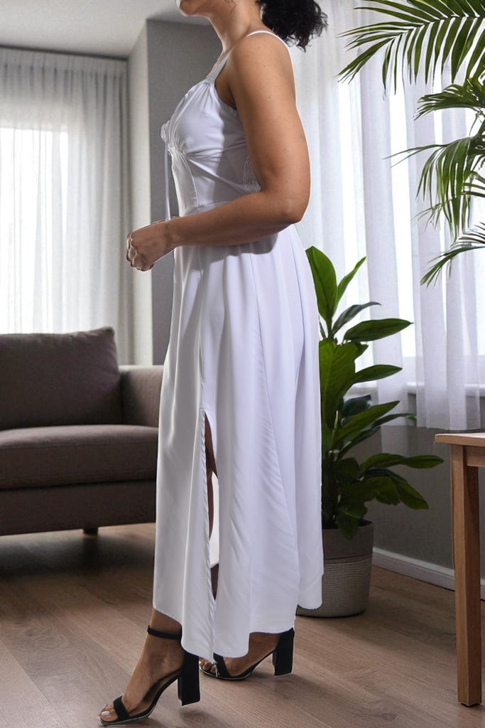 Ladies White Cami Dress - StylePhase SA