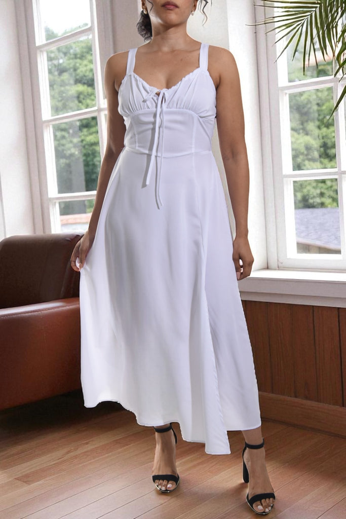 Ladies White Cami Dress - StylePhase SA
