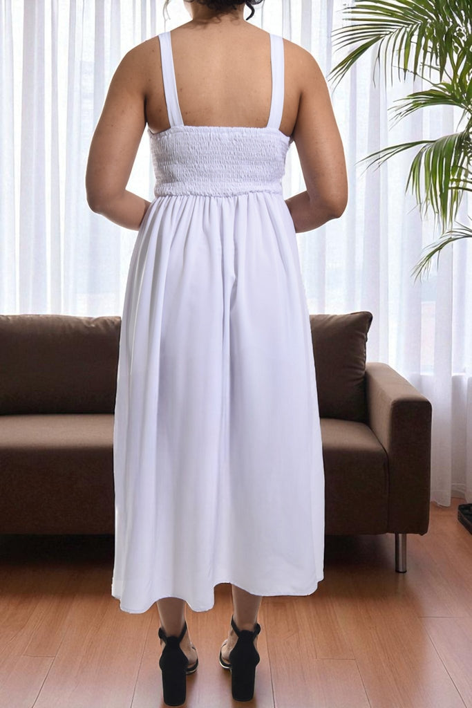 Ladies White Cami Dress - StylePhase SA