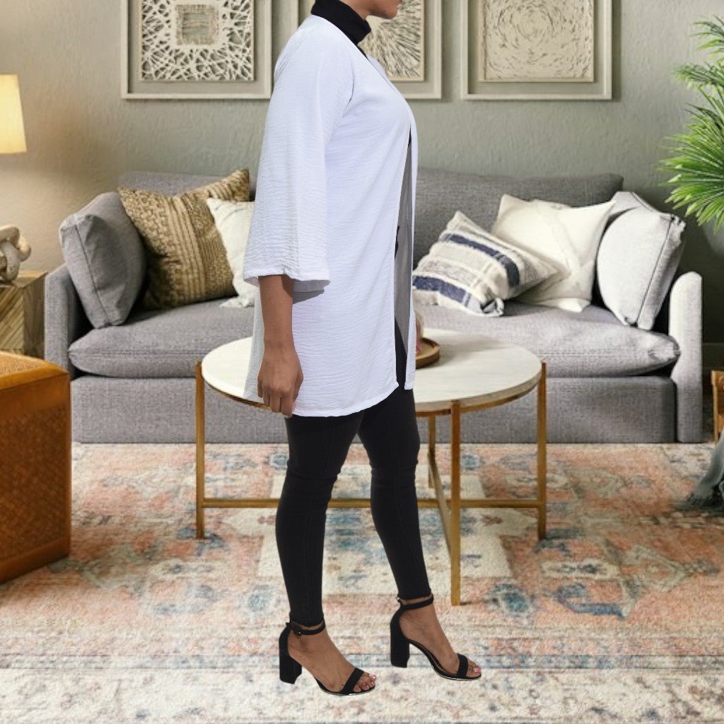 Ladies White Kimono - StylePhase SA