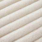 Ladies White Long Fur Pattern Jacket - StylePhase SA