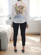 Ladies White Net Shirt - StylePhase SA