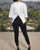 Ladies White Open Back Top - StylePhase SA