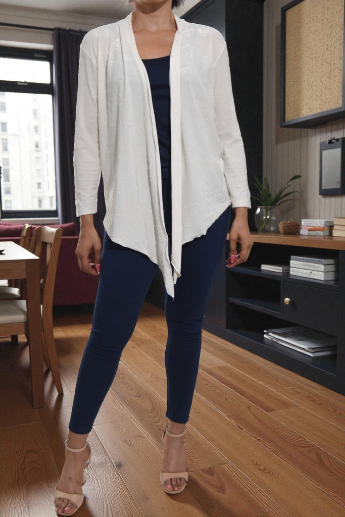 Ladies White Open Jersey - StylePhase SA