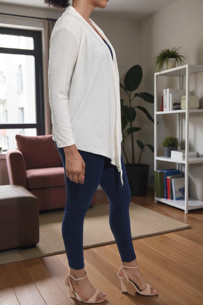 Ladies White Open Jersey - StylePhase SA