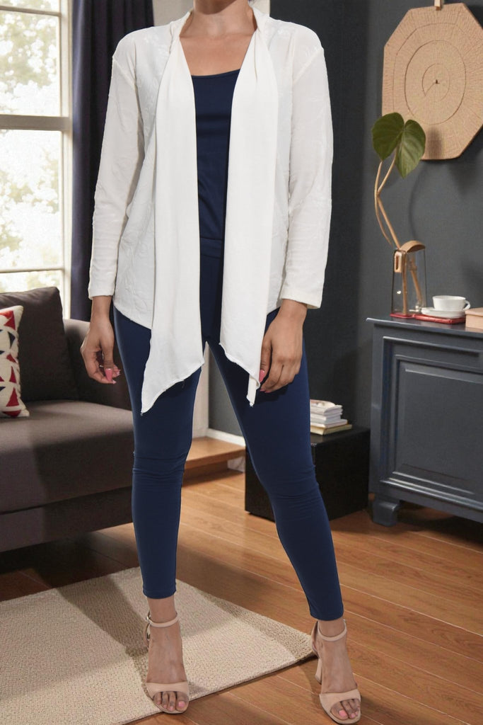 Ladies White Open Jersey - StylePhase SA