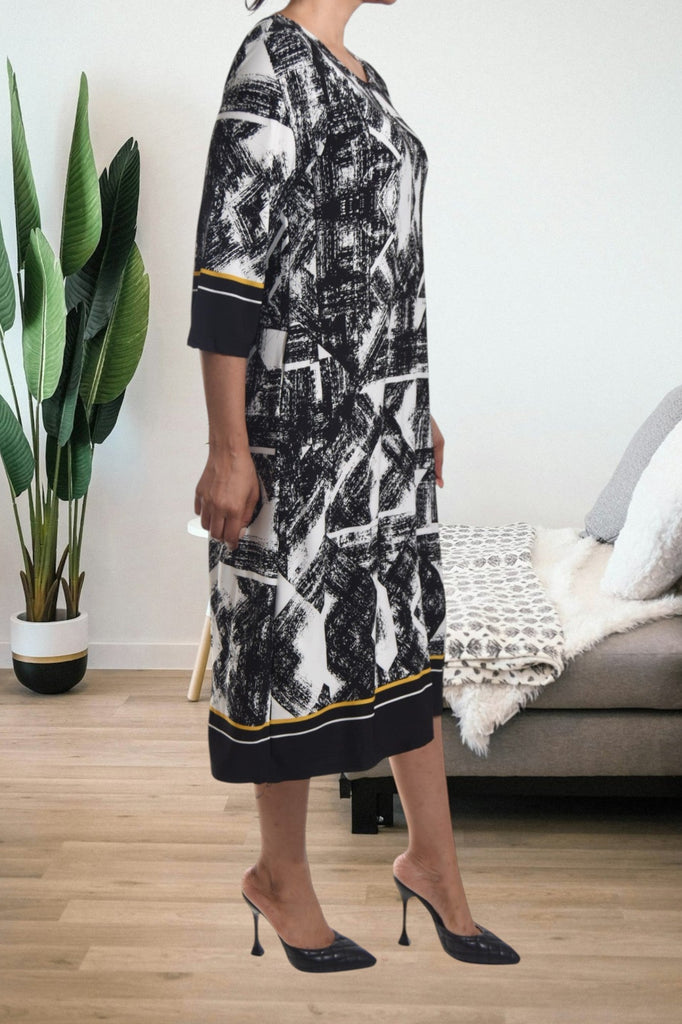 Ladies White Pocket Dress - StylePhase SA