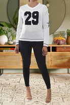 Ladies White Printed Top - StylePhase SA