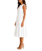 Ladies White Rip Look Pocket Dress - StylePhase SA