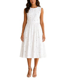 Ladies White Rip Look Pocket Dress - StylePhase SA