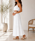 Ladies White Skirt Two-Piece Set - StylePhase SA